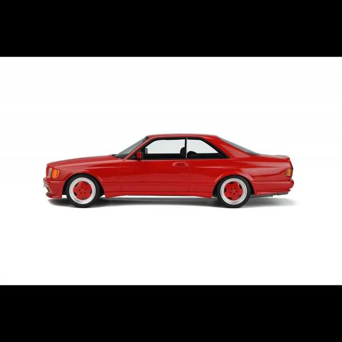 Model Mercedes-Benz W126 560 SEC wide body czerwony Otto OT995 1:18