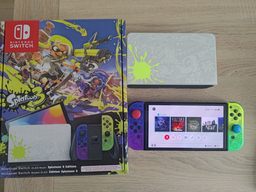 Nintendo Switch OLED Splatoon 3 edition