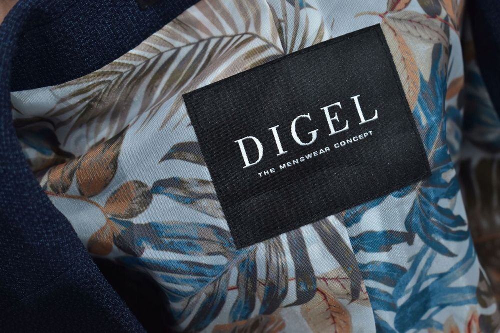 Digel Micro Jacket Stretch Marynarka Męska Modern Fit 54