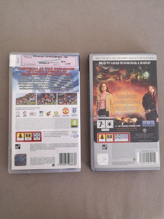 PES 2014 + Harry Potter para PSP