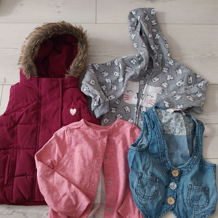 Paczka ubranek dla dziewczynki roz. 92 next  hm