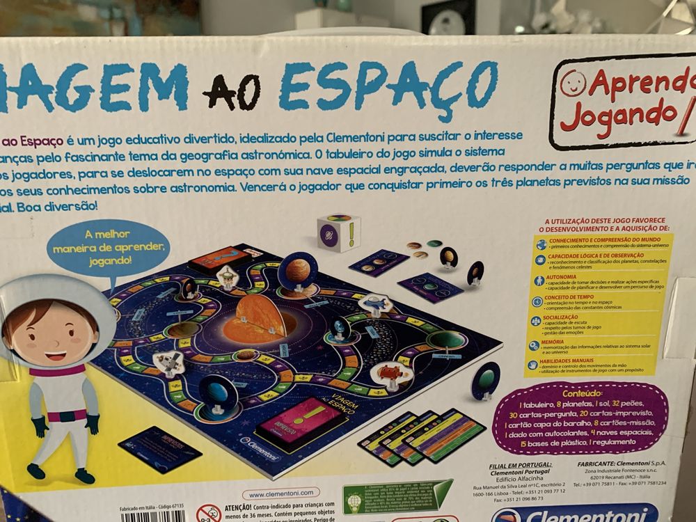 Jogo viagem ao espaço