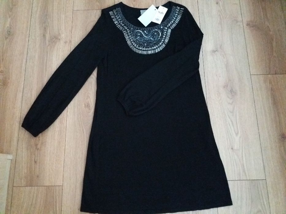 Czarna sukienka 38  M Wallis  nowa