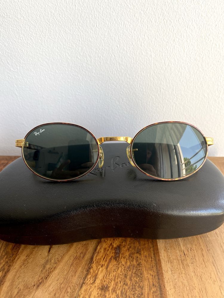 Ray-ban oval tortoise