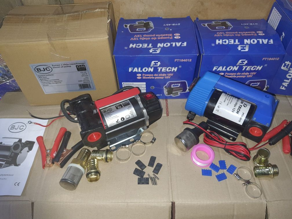 Насос помпа для перекачки дизельного палива топлива 12-24v. АЗС Польша