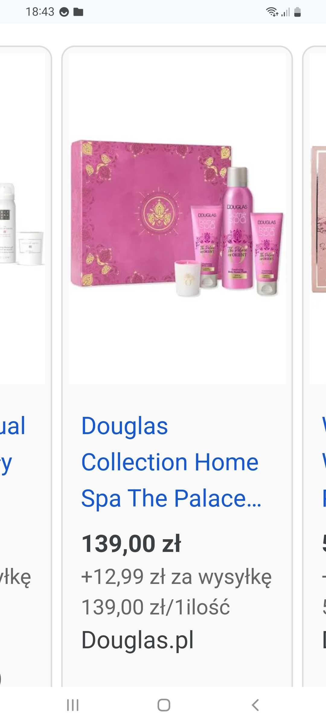 Douglas home spa The palace of orient zestaw