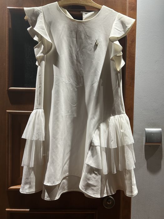 Tunika sukienka biala