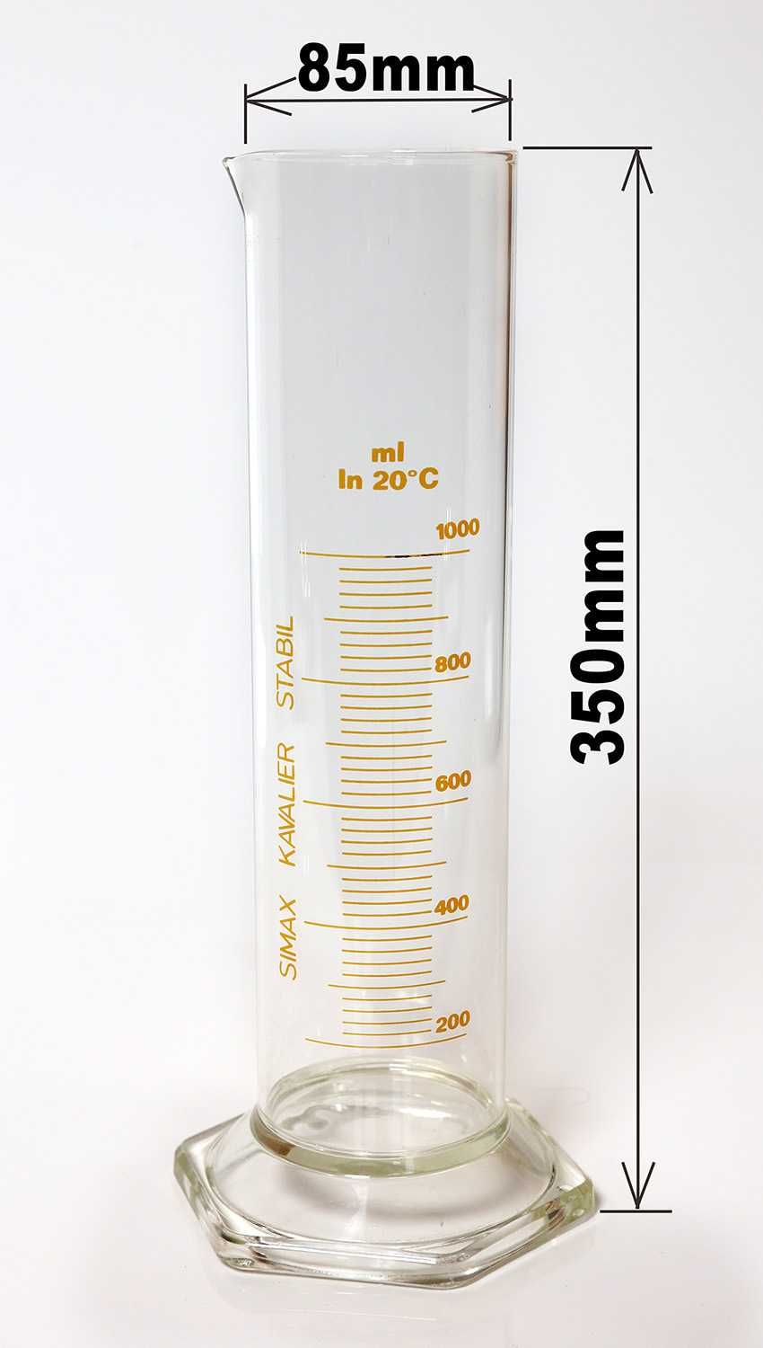 Menzurka cylinder miarowy szklany 1000 ml