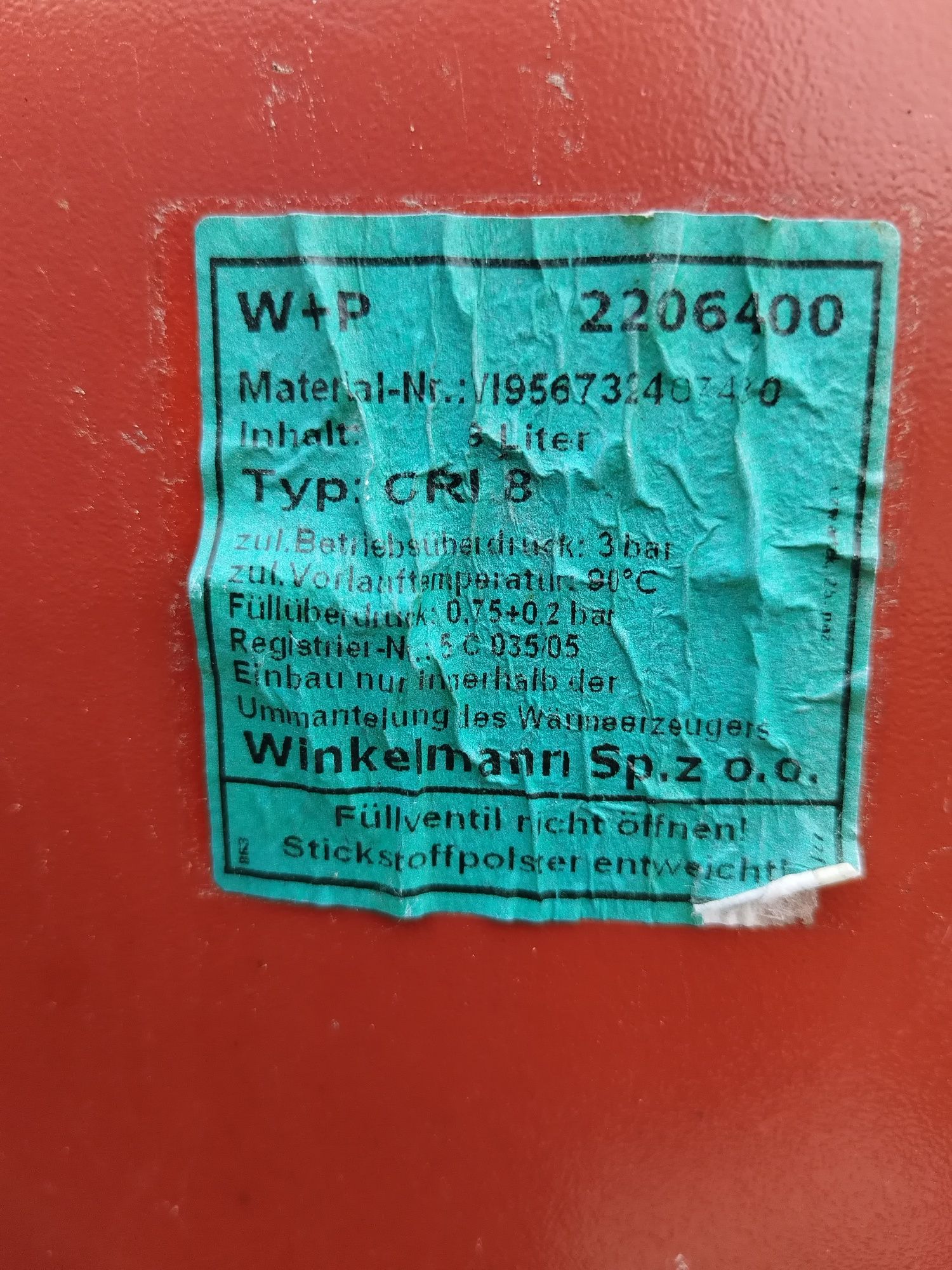 Kocioł części Viessmann Vitopend 222-W
