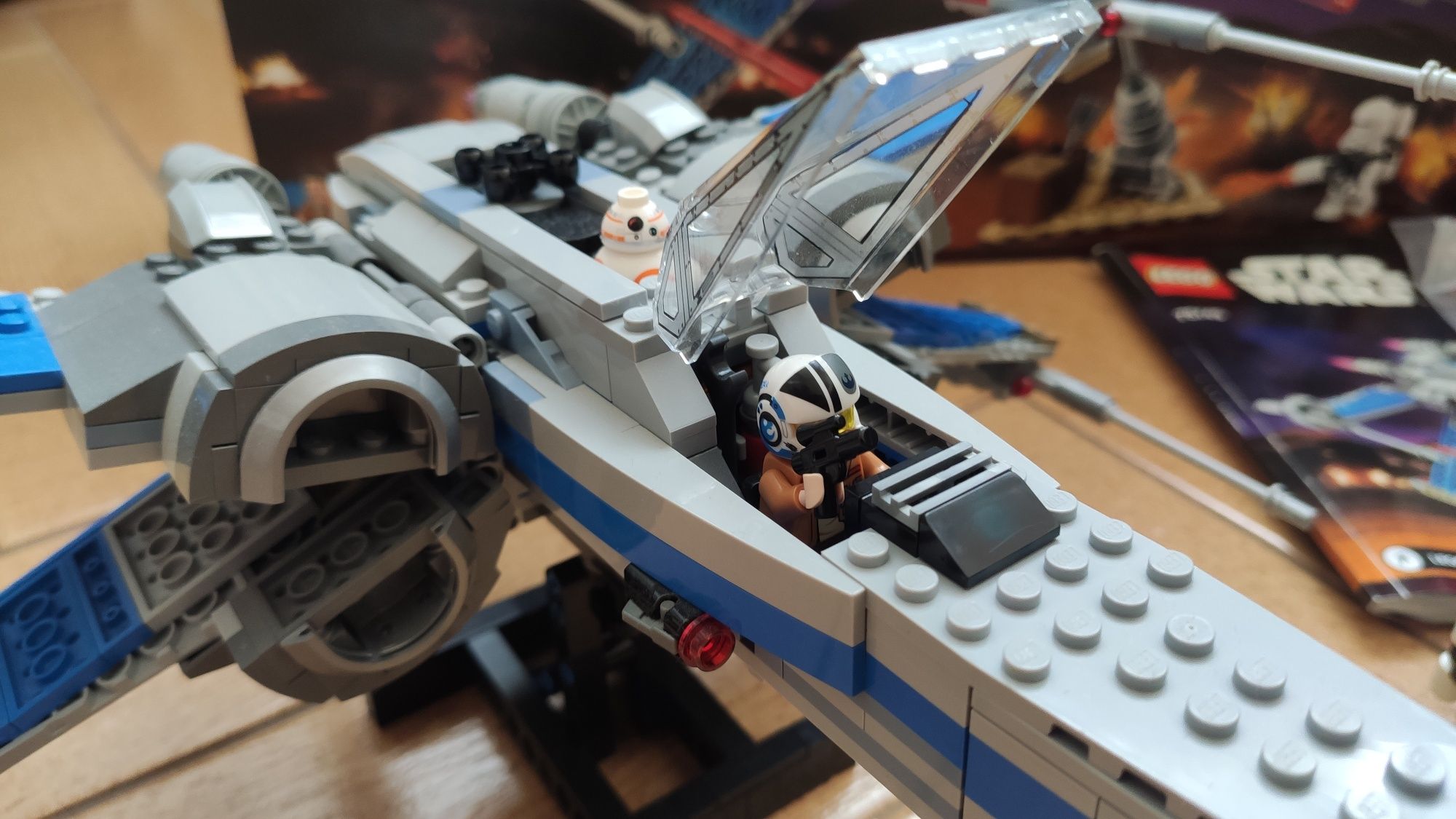 Lego 75149 x-wing fighter myśliwiec ruchu oporu