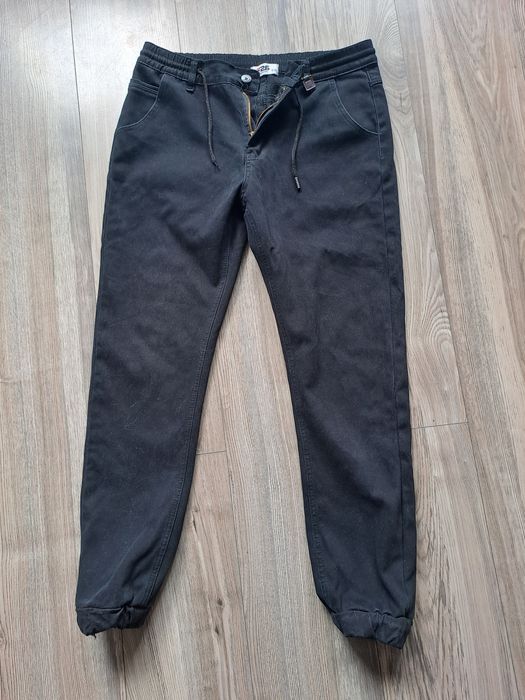 Spodnie jeansowe damskie ocieplane rozmiar 170