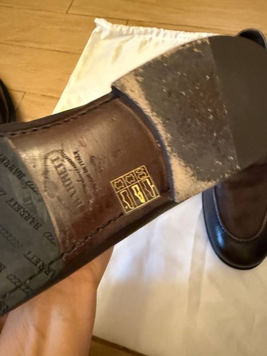 Класичні чоловічі лофери Barrett шкіряні made in italy