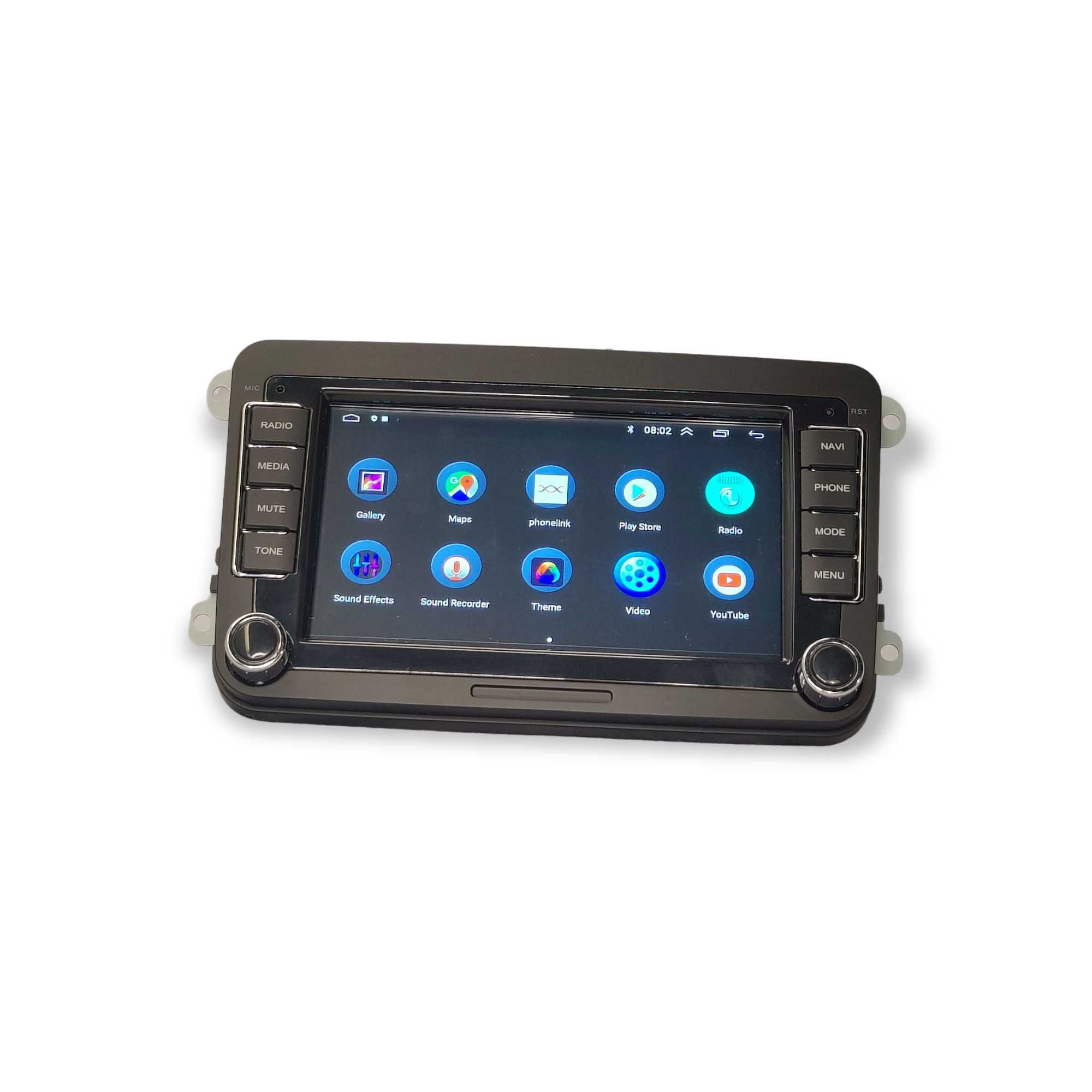 Rádio Volkswagen VW SEAT SKODA - Android 2 DIN GPS WIFI OBD Bluetooth