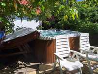 Wanna jacuzzi ogrodowe całoroczne