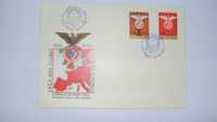 Envelope 1962 Comemorativa Benfica Campeão Europeu - Coleccionadores