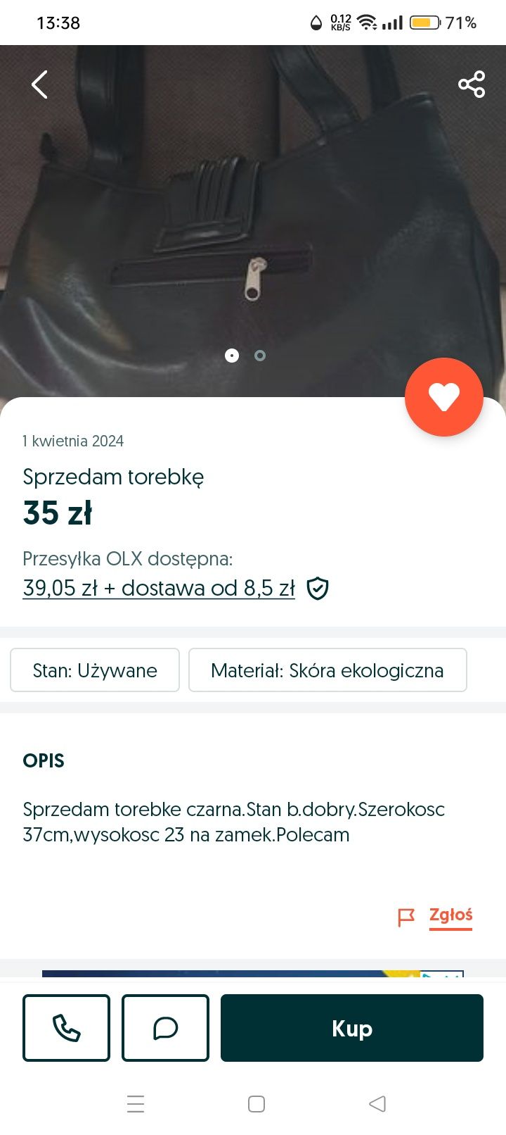 Sprzedam torebkę