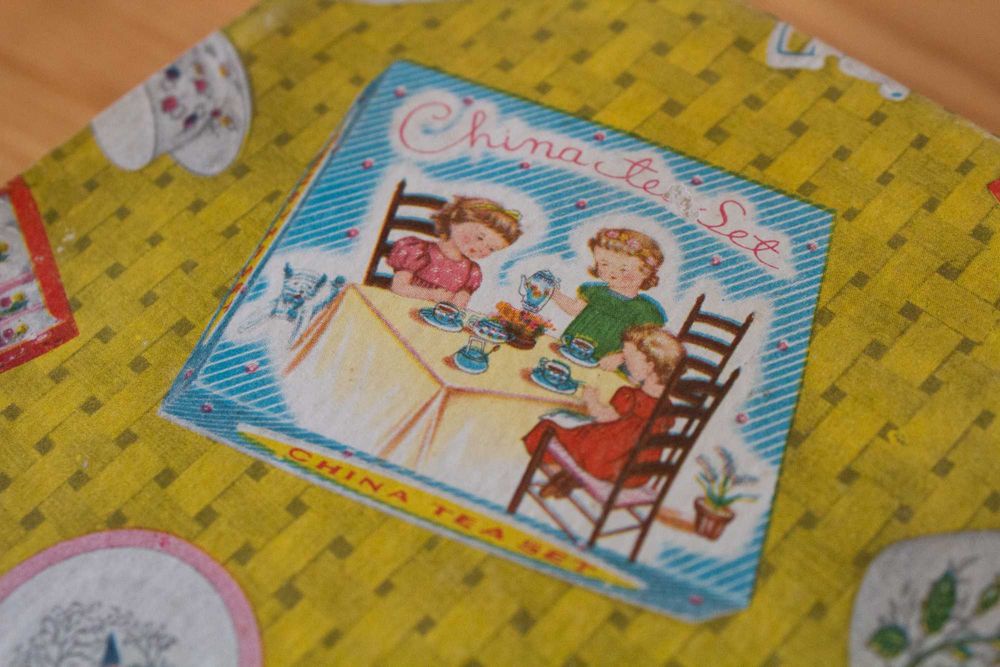 Serviço de chá miniatura