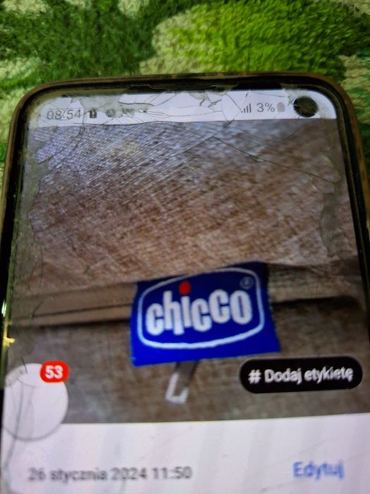 Łóżeczko , kołysanka , fotel do karmienia . Chicco ..