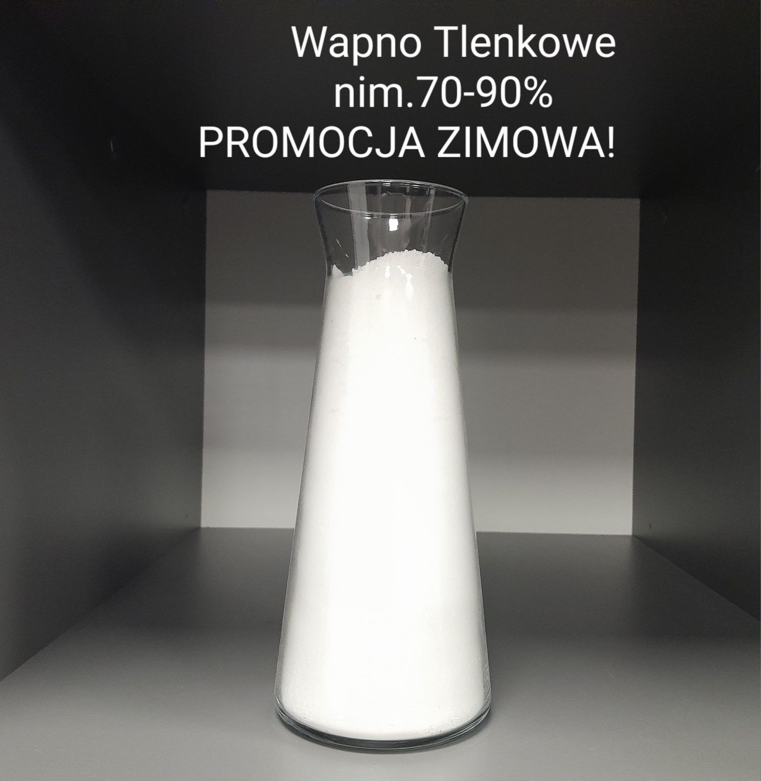 Wapno Tlenkowe - PROMOCJA ZIMOWA!  WAPNO Tlenkowe -Producent!