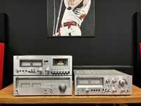 Zestaw audio JVC - JA-S55 , KD-10 , JT-V22