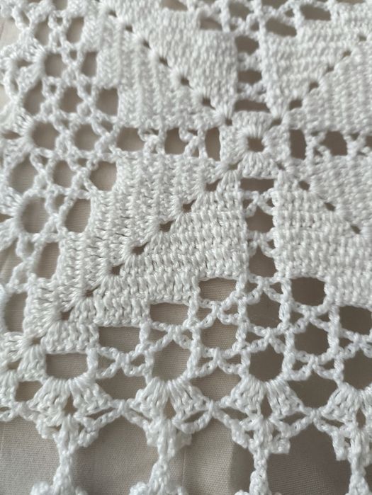 Koc,narzuta,pled,hand made, robione na szydełku