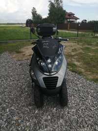 Piaggio MP3 silnik, zawieszenie, lampy, kufer, plastiki, instalacja,