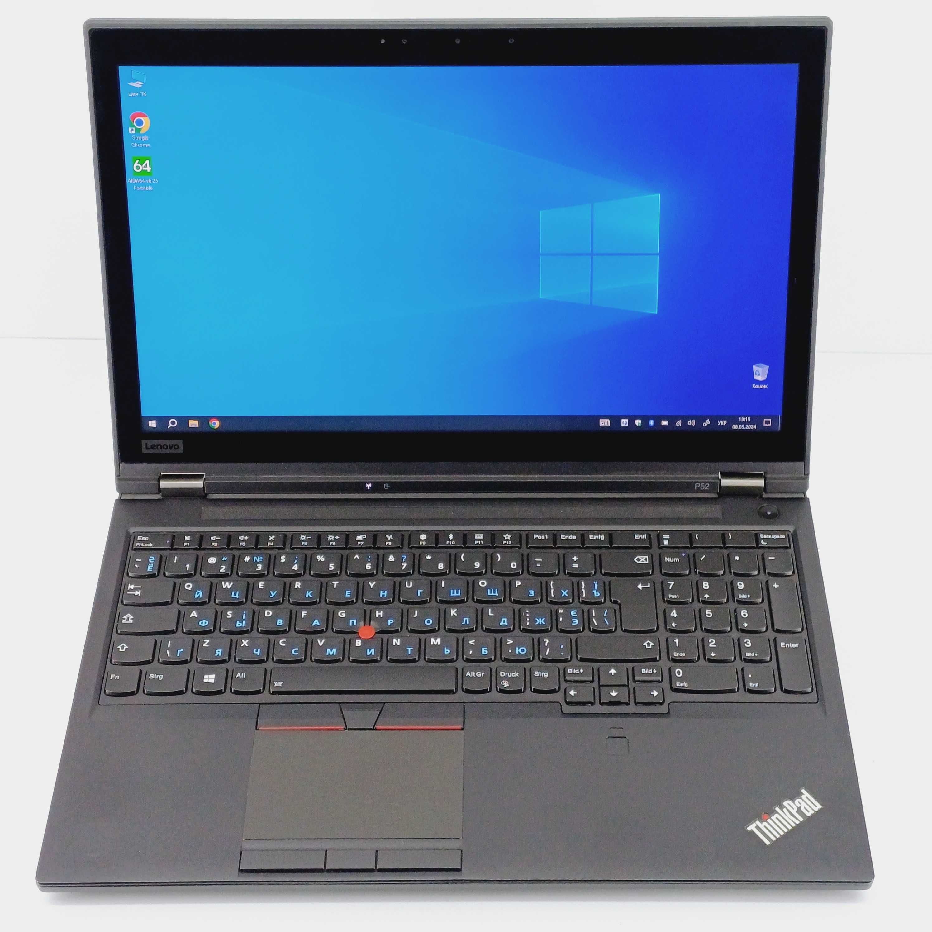 Lenovo ThinkPad P52 Touch 4K (i7-8850H/16/256SSD/512SSD/P2000M-4Gb)