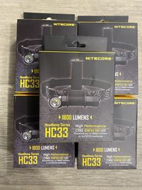 Ліхтар налобний Nitecore HC33