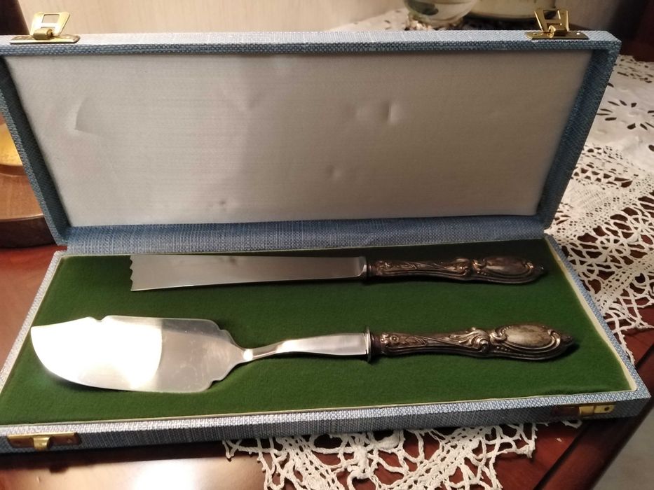 Estojo talheres prata