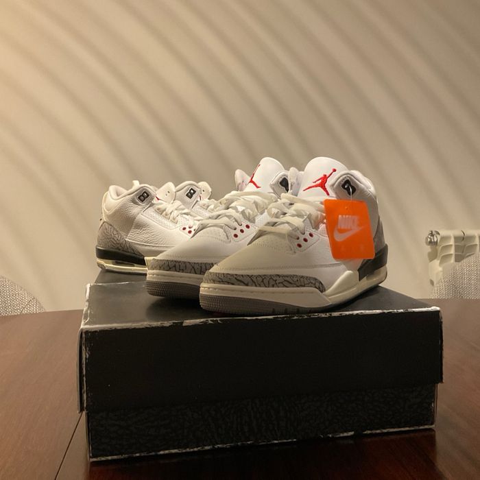 Jordan 3 white cement