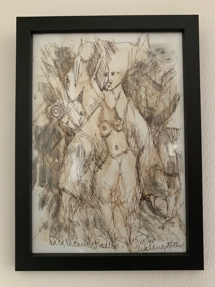 Malangatana exclusivo, raro, original!
