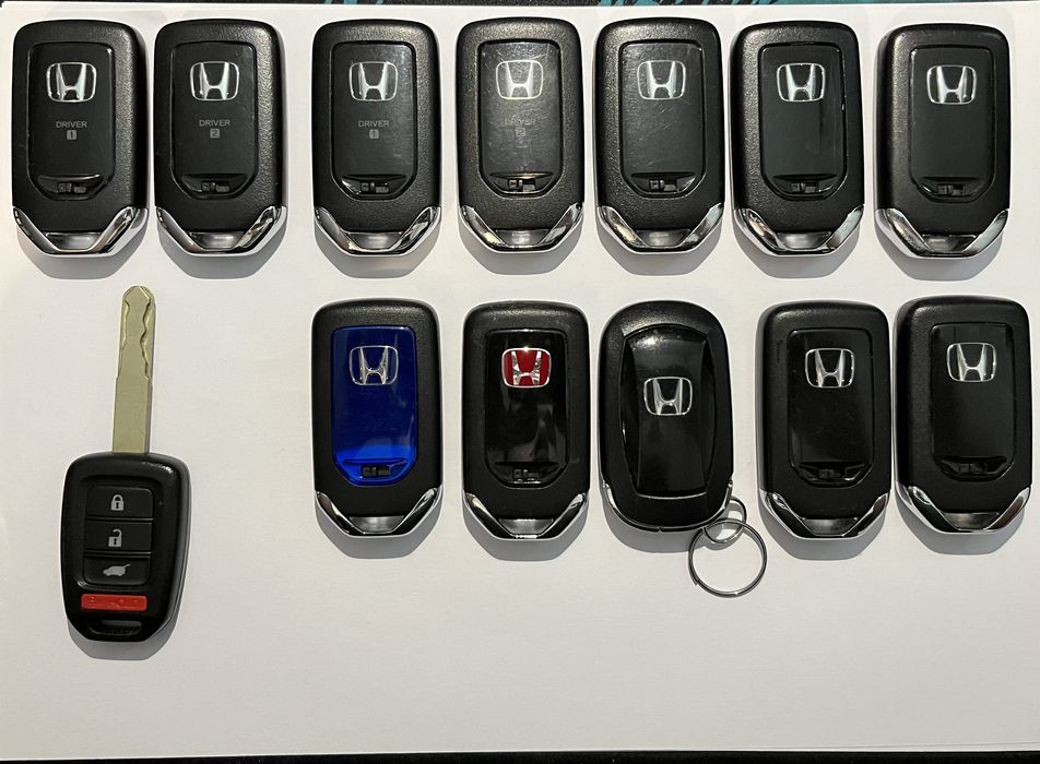 Ключі запалювання Honda, type R, odyssey, hybrid, SUV, sedan