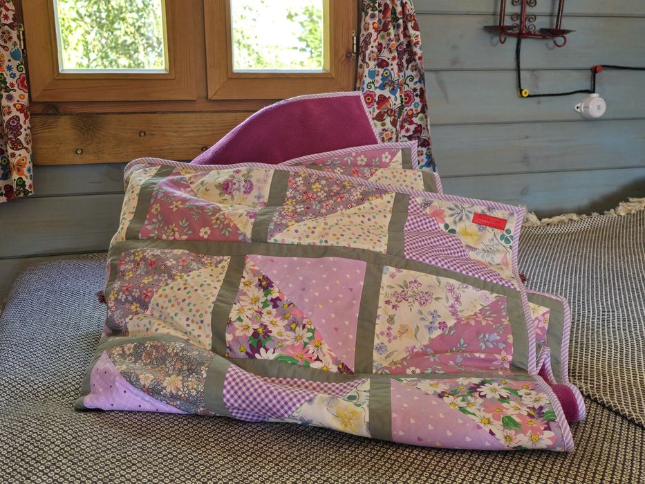 Patchwork Lavender handmade 155x105 cm