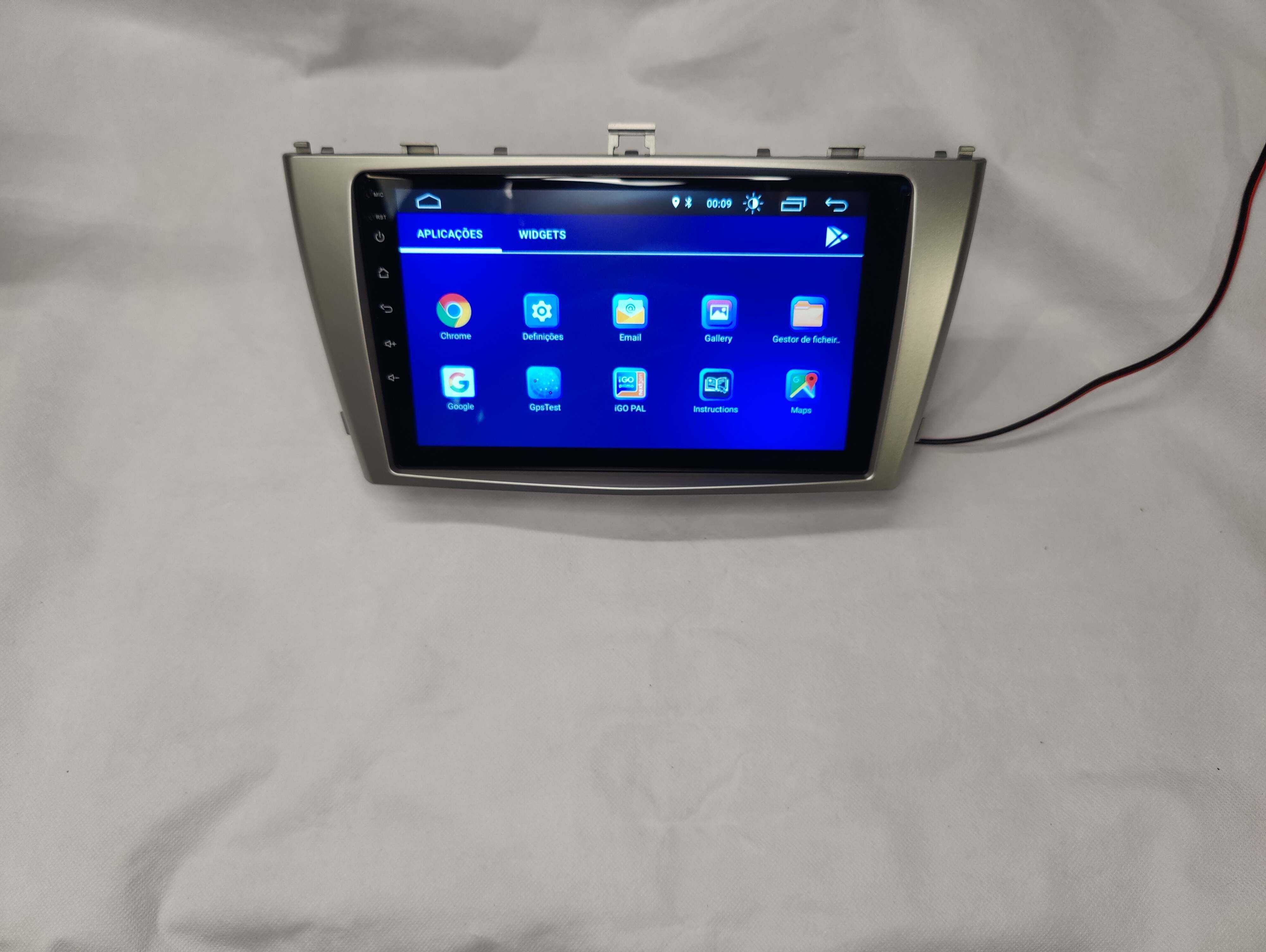 Rádio 2 DIN Android Toyota Avensis T27 • Wifi- GPS -Bluetooth + CÂMARA