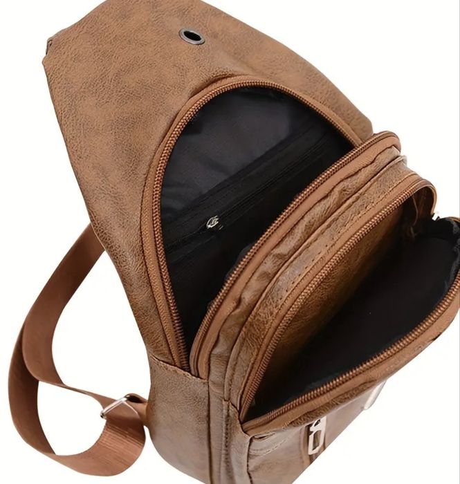 Сумка через плечо мужская, бананка