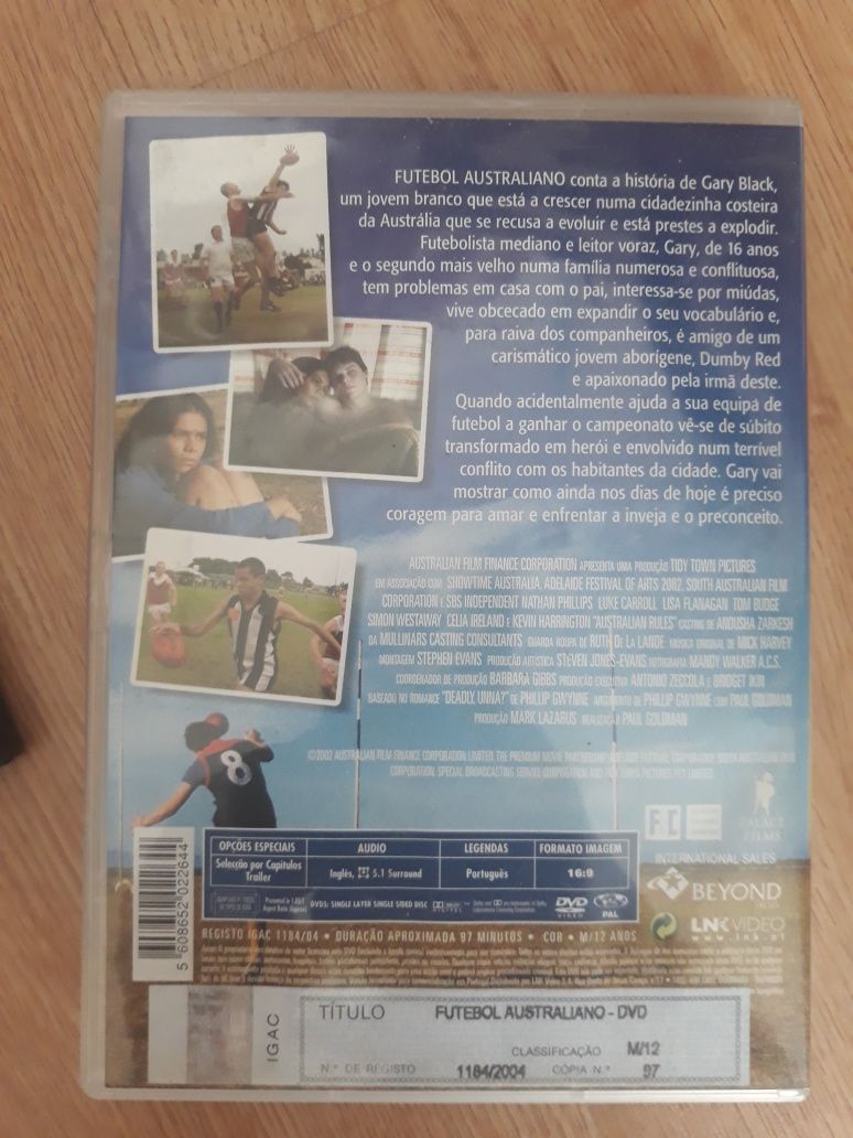 DVD Futebol Australiano