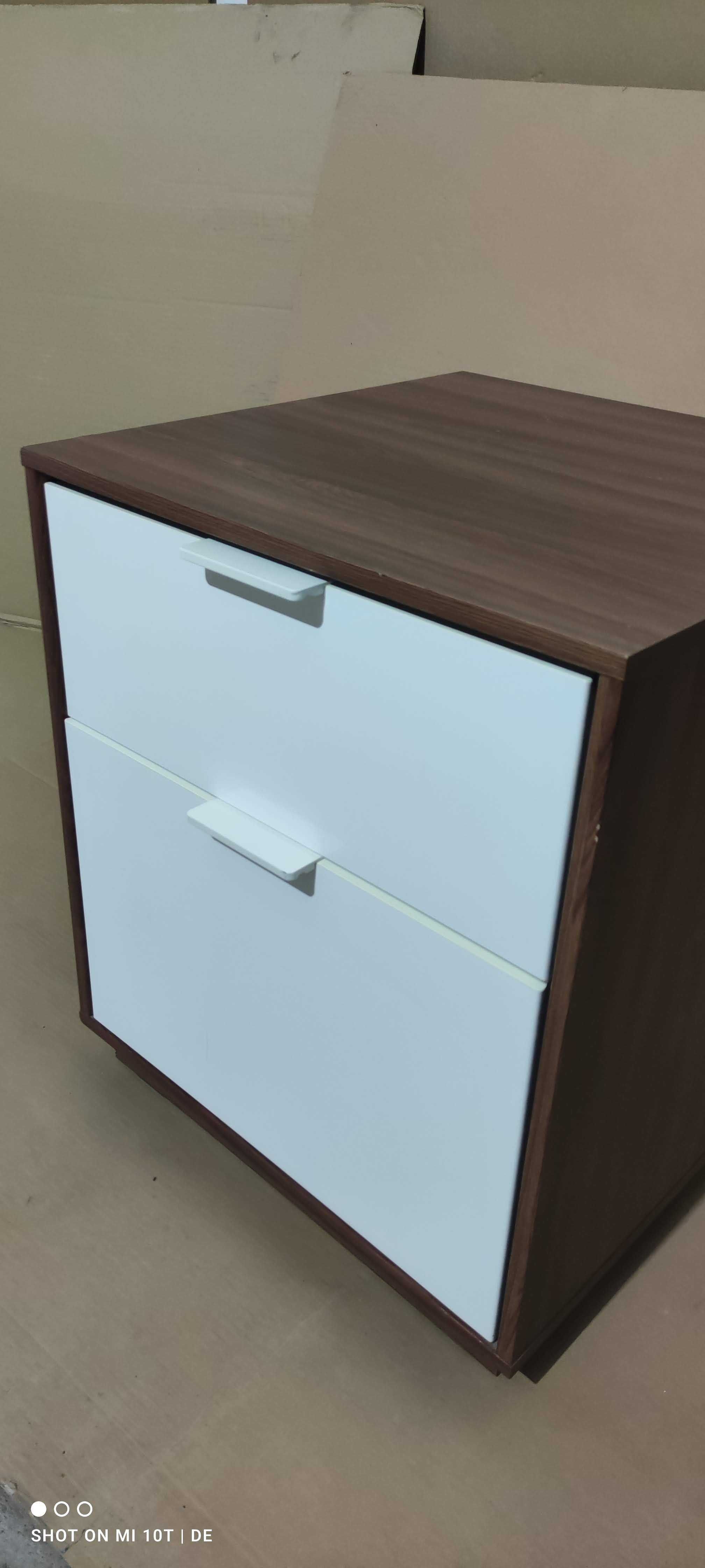 komoda szafka stolik nocny 2 szuflady IKEA NYVOLL 52x45x45