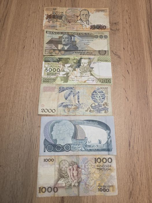 Notas antigas portuguesas