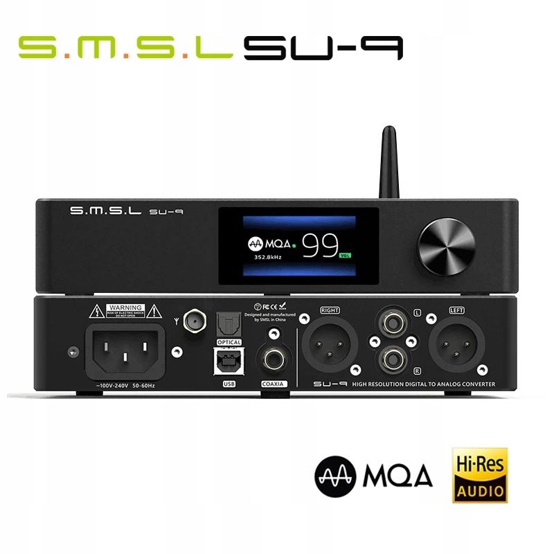 SMSL SU-9 DAC Przetwornik Cyfrowo Analogowy idealny