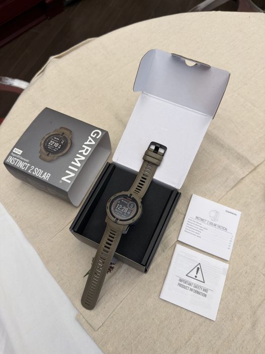 Garmin Instinct 2 Solar Tactical Edition Coyote Tan