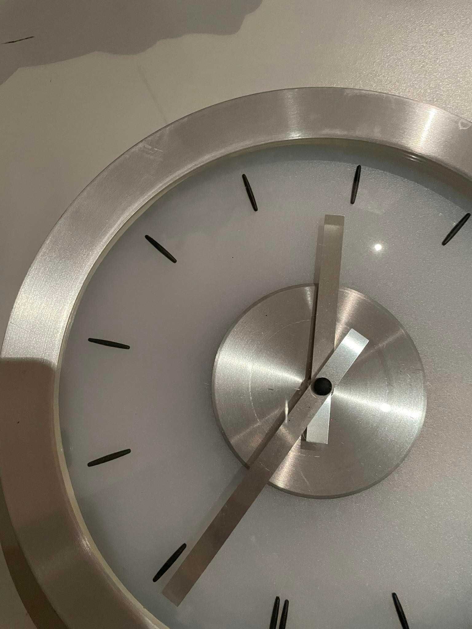 Zegar srebrny IKEA DASSIGT