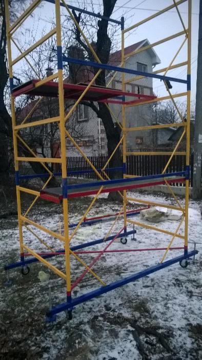 Вишки -Тура (Оренда) (2,0 м × 1.2 м) 13 метрів до настилу. Є 2 вишки