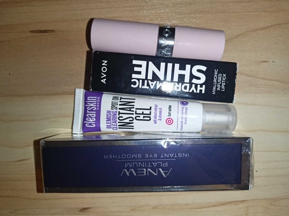 zestaw AVON korektor ANEW, żel,  szminka