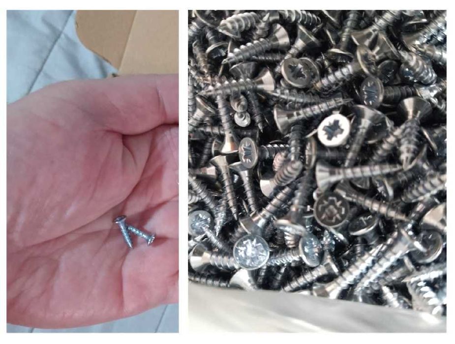 Skirco 2500 parafusos de aço 3,5 x 16 mm (257)