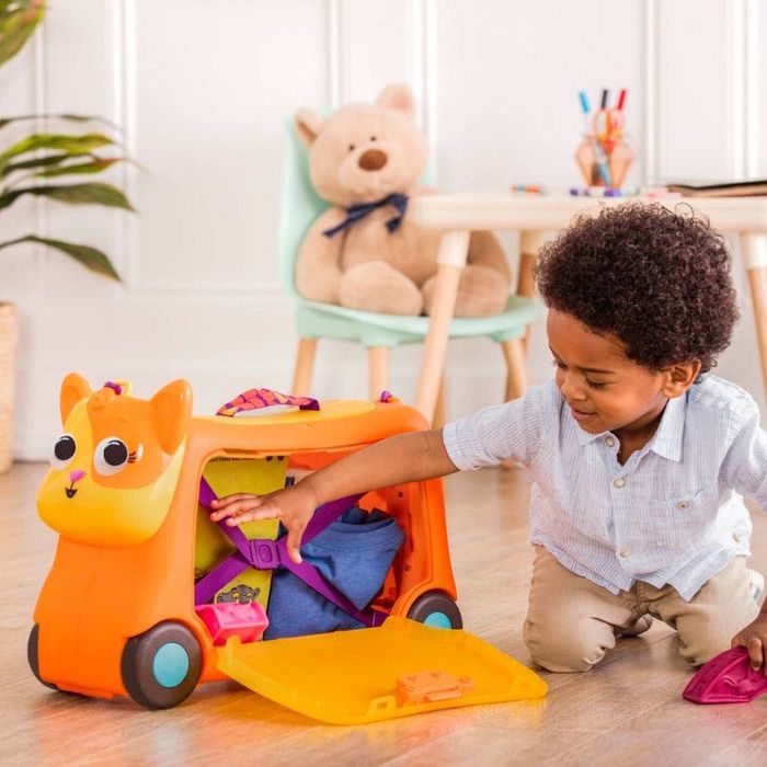 Детский чемодан Кот на колёсах Battat  B.Toys