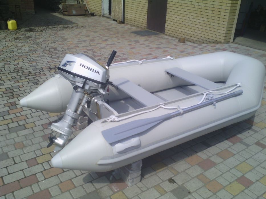 лодка Haris model M290 (M9.6)+мотор Honda 5л.с.(4-х тактный)