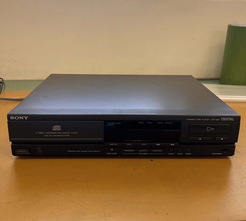 Sony Disc CD player CDP-M25 leitor
