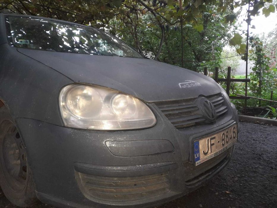 VW Golf V, Гольф 5 універсал, 2008, 1.9 TDI, з Латвії, "євробляха"