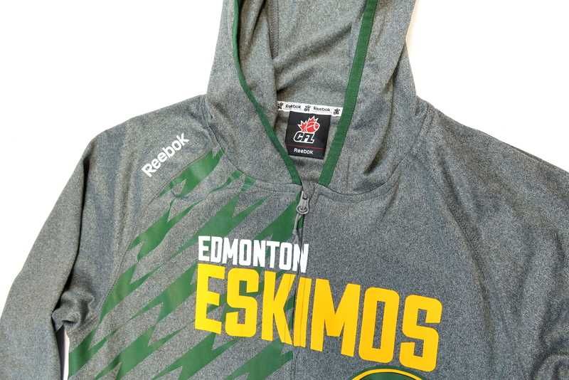Bluza męska Reebok CFL Edmonton ESKIMOS PlayDry r.  M