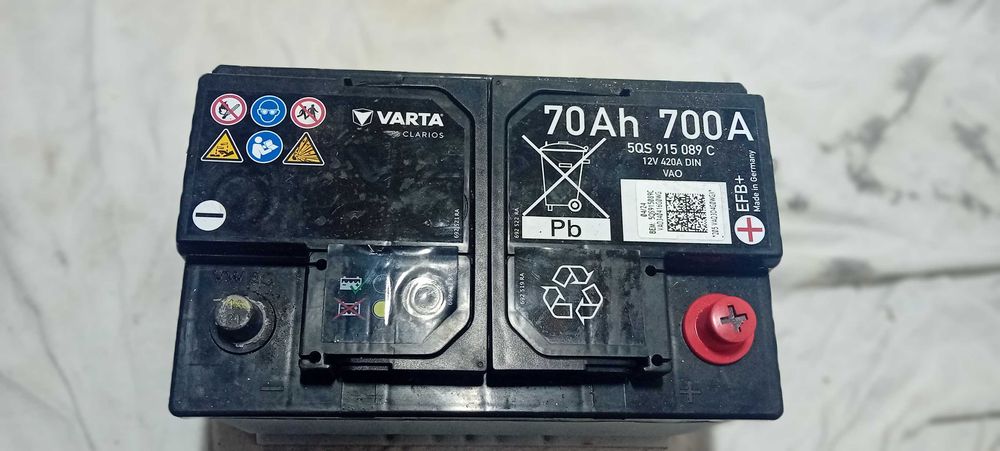 akumulator varta 12v 70Ah 700A EFB+